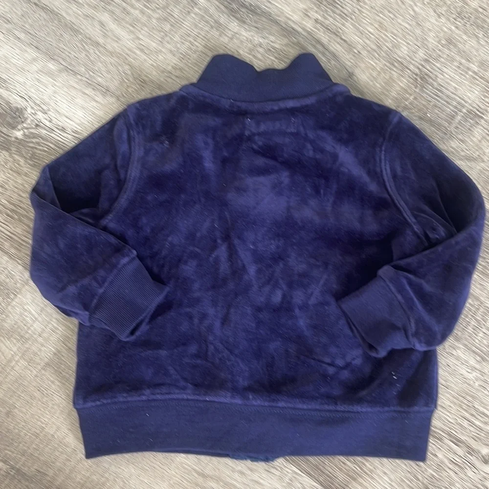 Ralph Lauren velvet baby zip up size 3-6 months